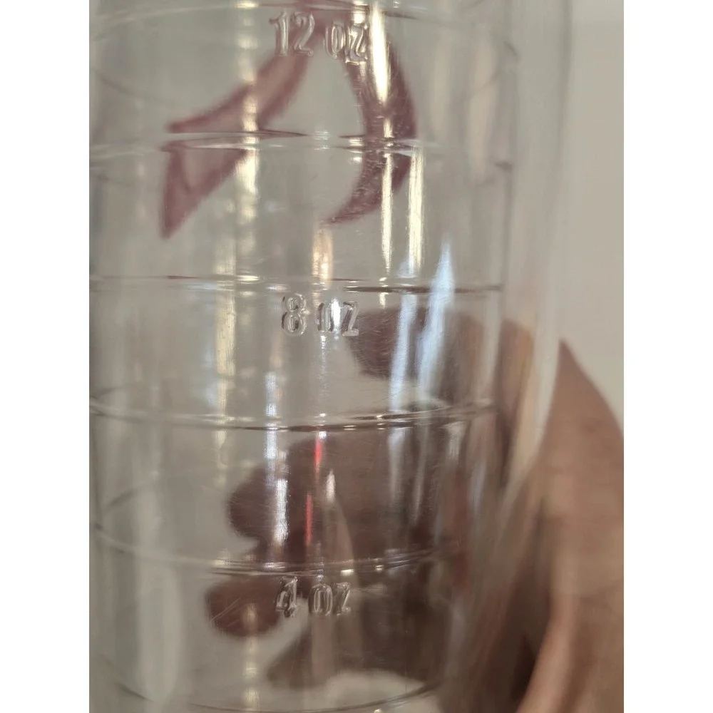 Tervis 20 oz‎ Tumbler Pink Breast Cancer Awareness Fabric Ribbon Flip Top NWOT